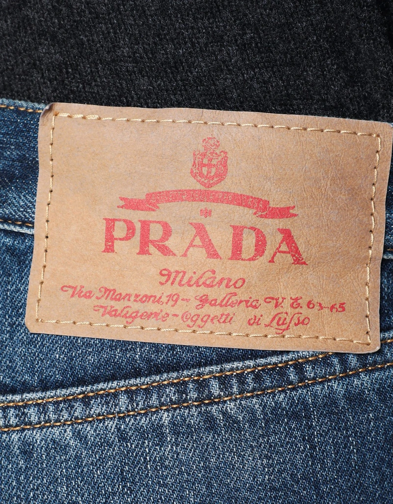 PRADA テイパード ジーンズ 美品 SALE‼️ Prada テーパードセルビッジデニムジーンズ (パンツ) IFCHIC.COM