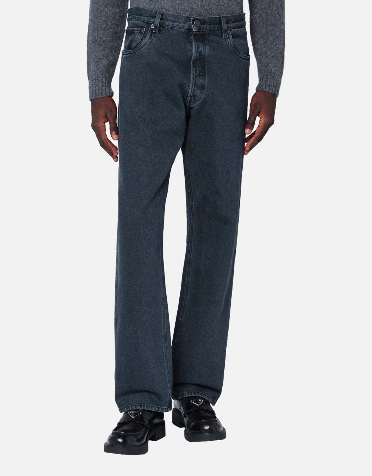 Prada Prada Regular jeans in Obsidian colour - 36　Prada オブシディアンカラーのレギュラージーンズ - 36