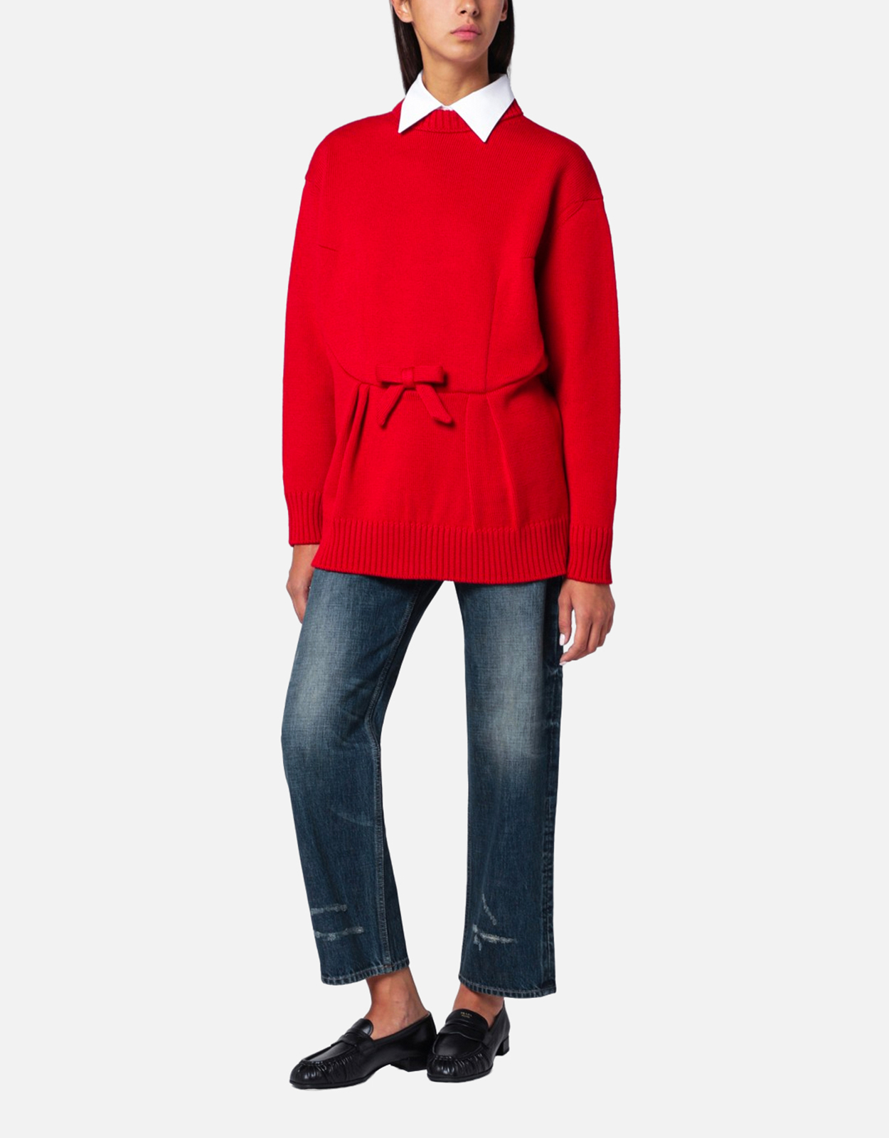 Prada 五ポケットウォッシュドデニムジーンズ (パンツ) IFCHIC.COM
