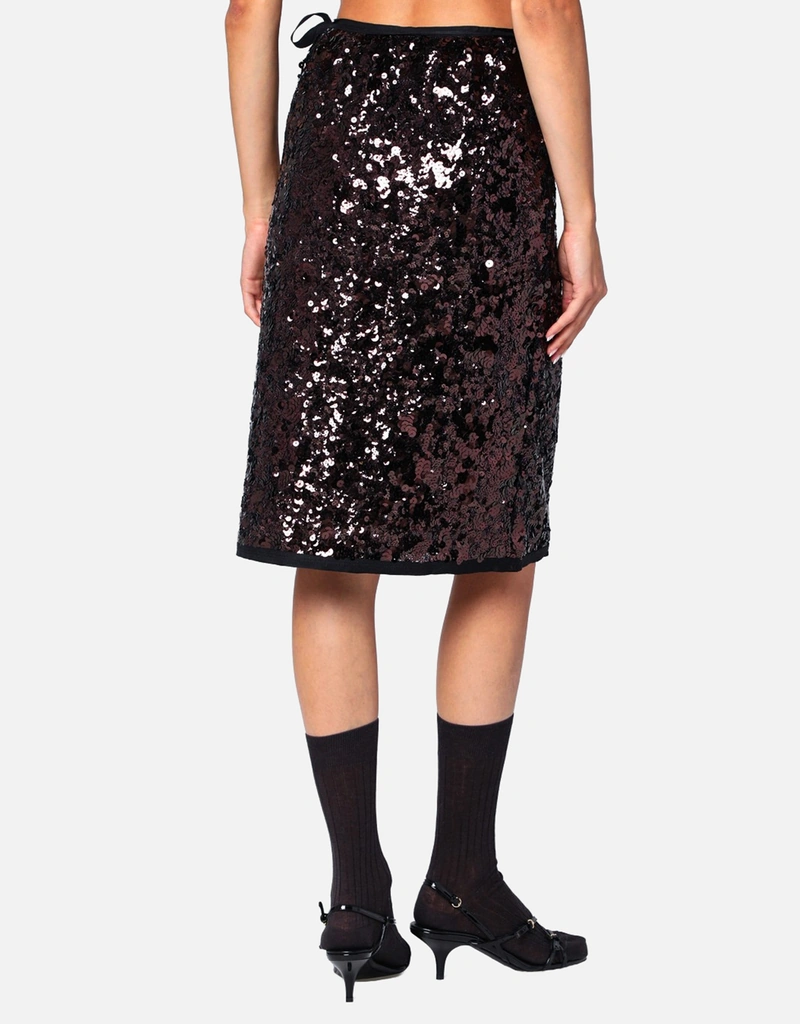 Prada 刺繍スパンコールシーススカート (ドレス) IFCHIC.COM