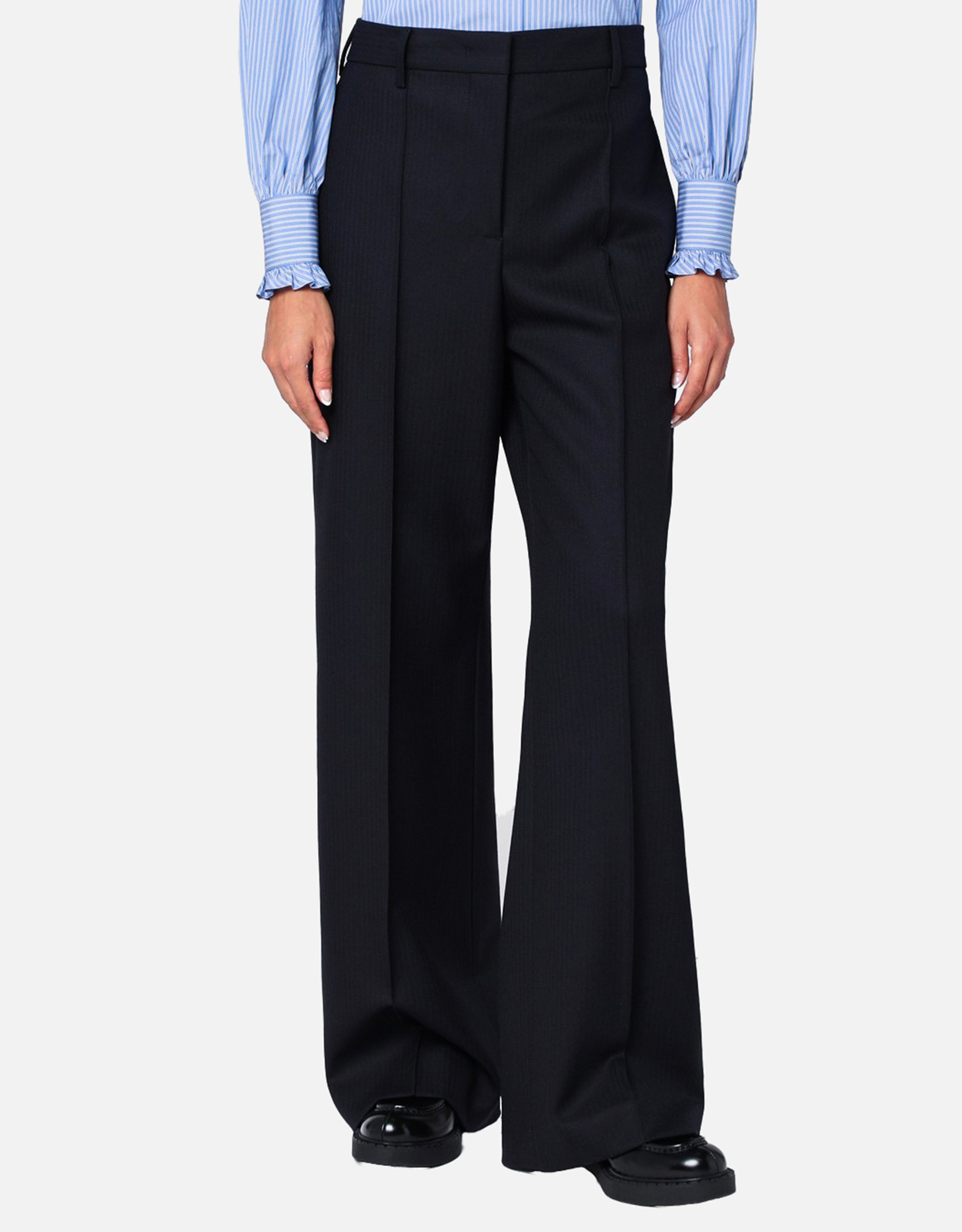 Prada ウールワイドパンツ (パンツ) IFCHIC.COM