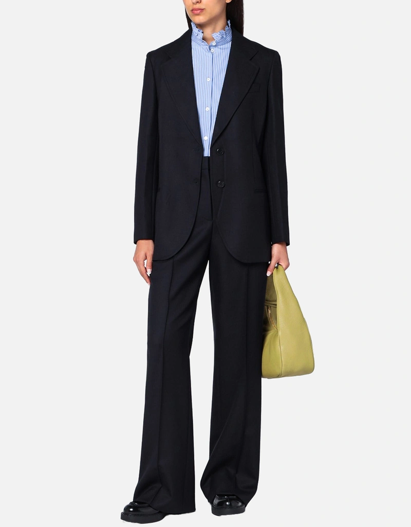 PRADA　ブラウスジャケット Prada - ギャバジン ストレッチコットン シャツジャケット | HBX