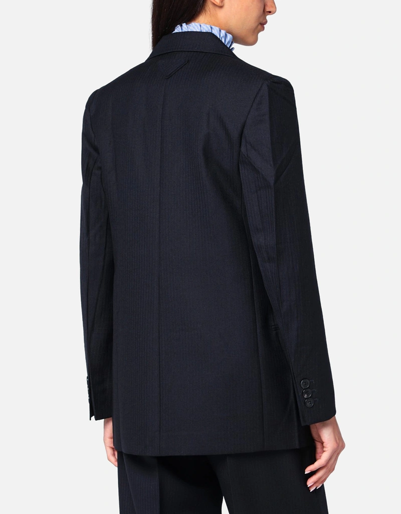 Prada シングルブレストウールジャケット (すべての新品) IFCHIC.COM