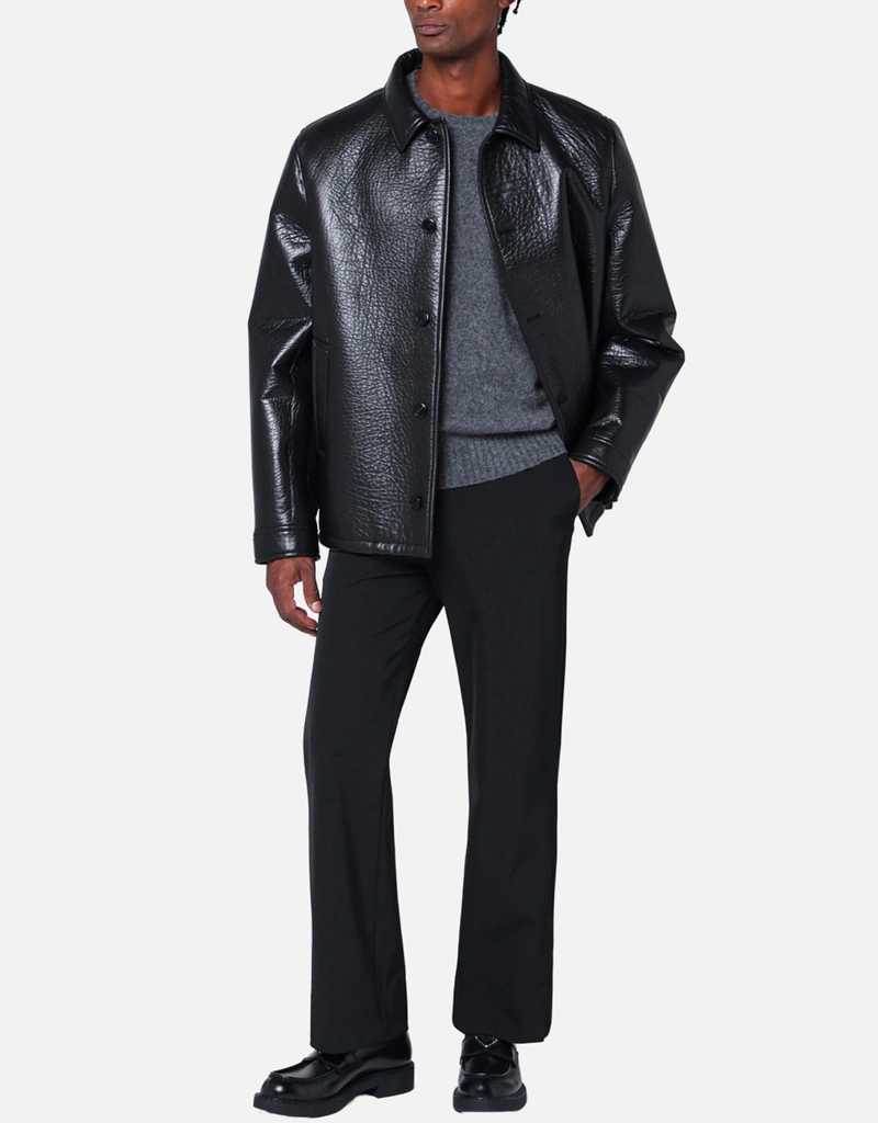 Prada メンズ Techno Stretch ブラックパンツ (すべての新品) IFCHIC.COM