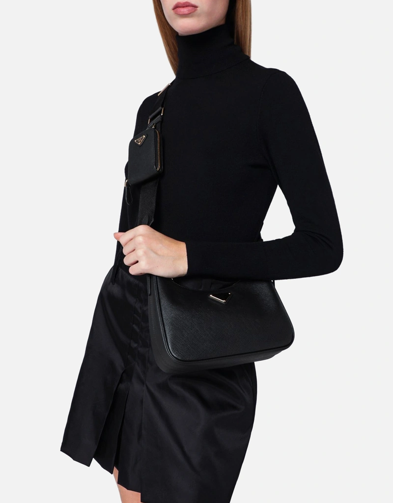 Prada 再エディション 2005 カーフレザー ショルダーバッグ (すべての