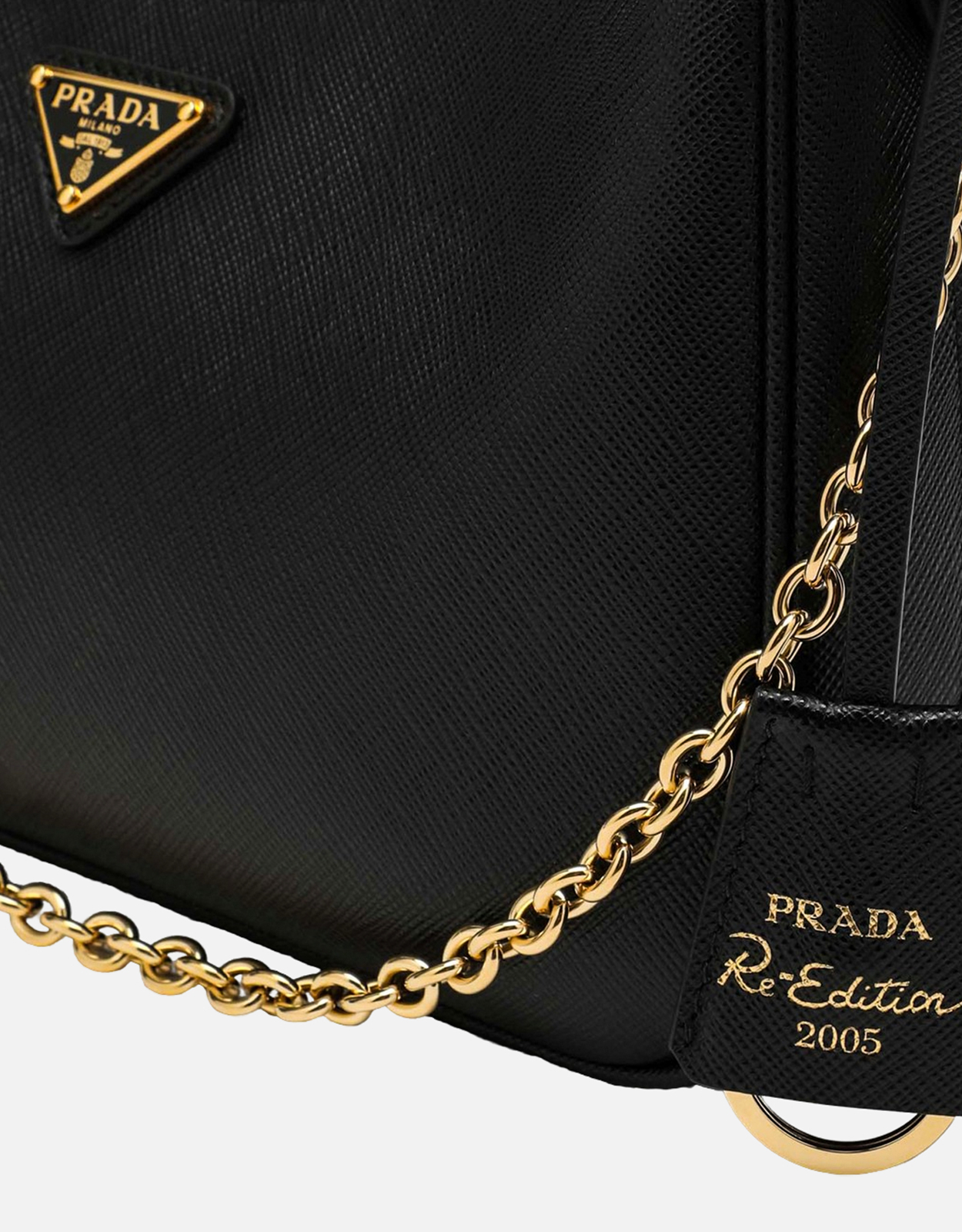 Prada 再エディション 2005 カーフレザー ショルダーバッグ (すべての