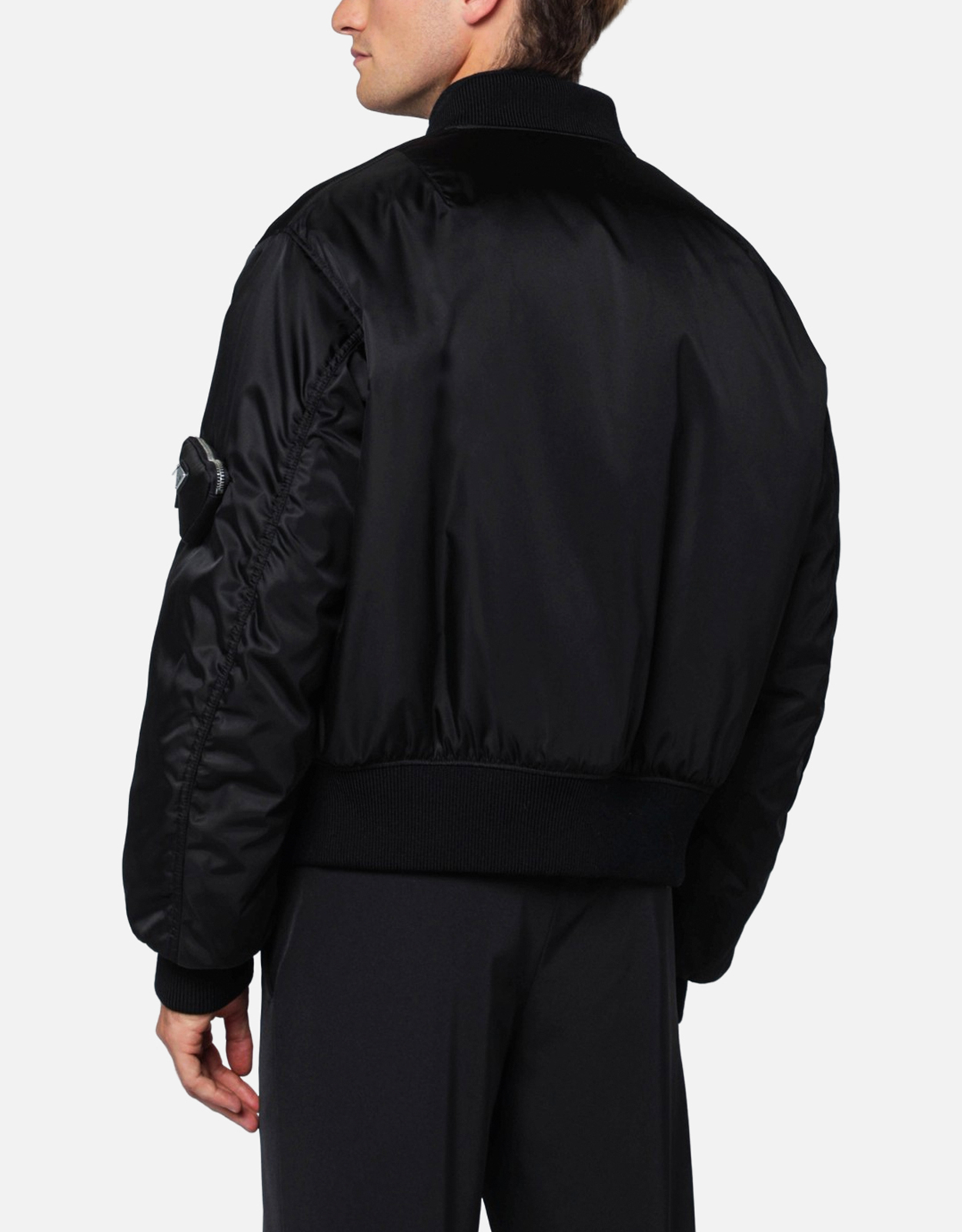 PRADA 2016 フライトボンバージャケット PRADA (プラダ) Re-Nylon