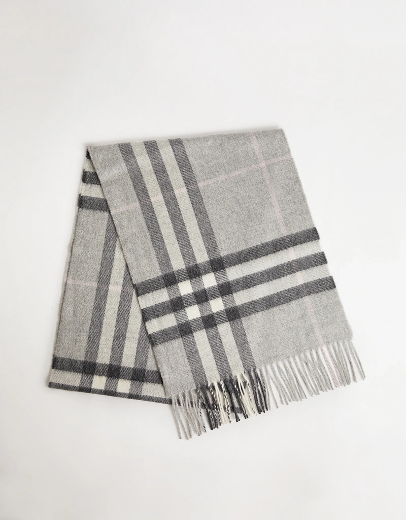 Burberry カシミヤチェックマフラー () IFCHIC.COM