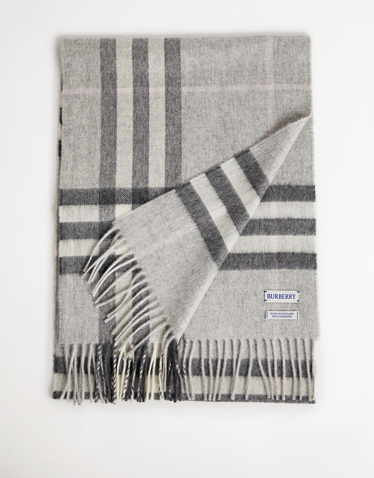 Burberry カシミヤチェックマフラー () IFCHIC.COM