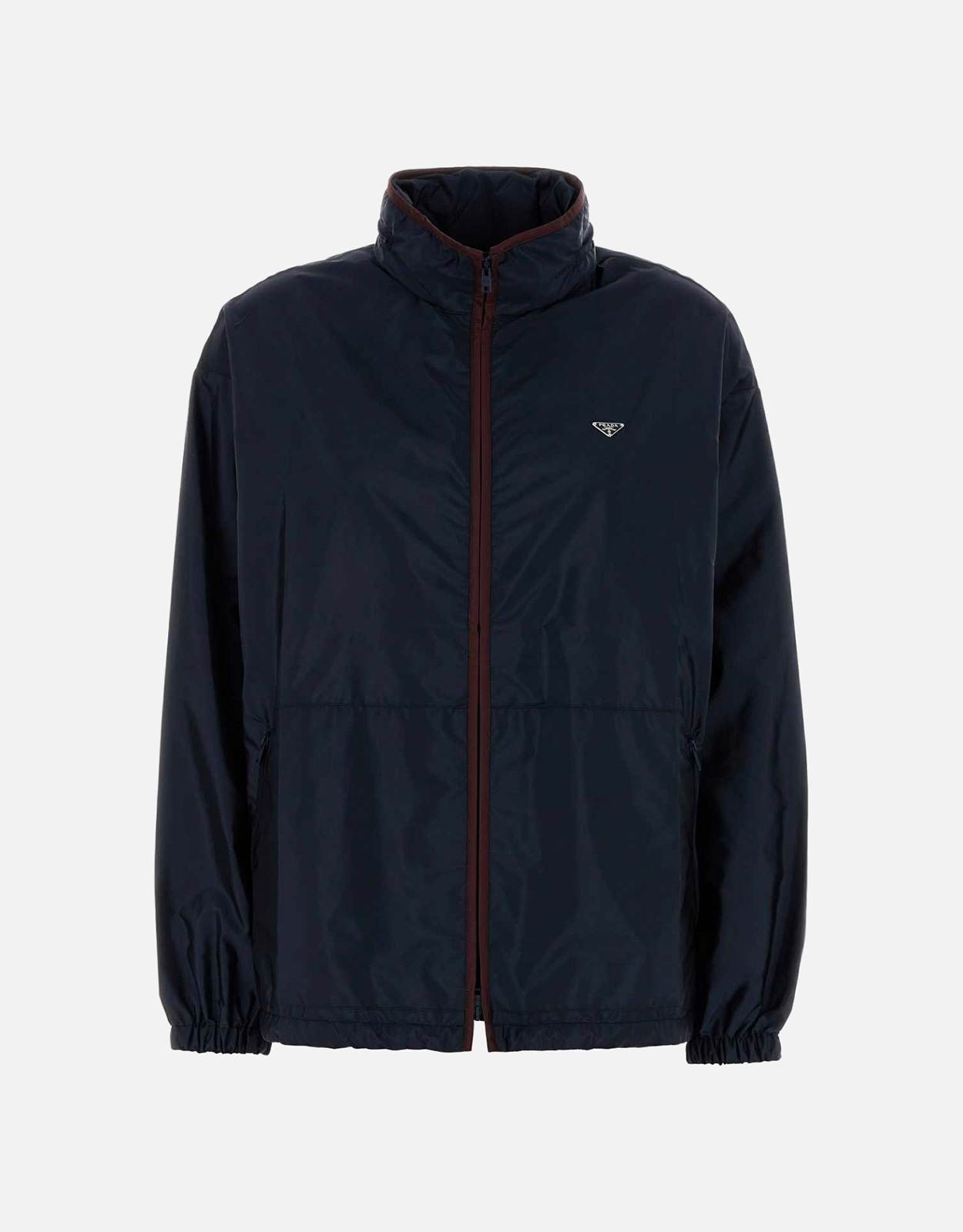 Prada ネイビーブルー Re-Nylon ウインドブレーカー (すべての新品