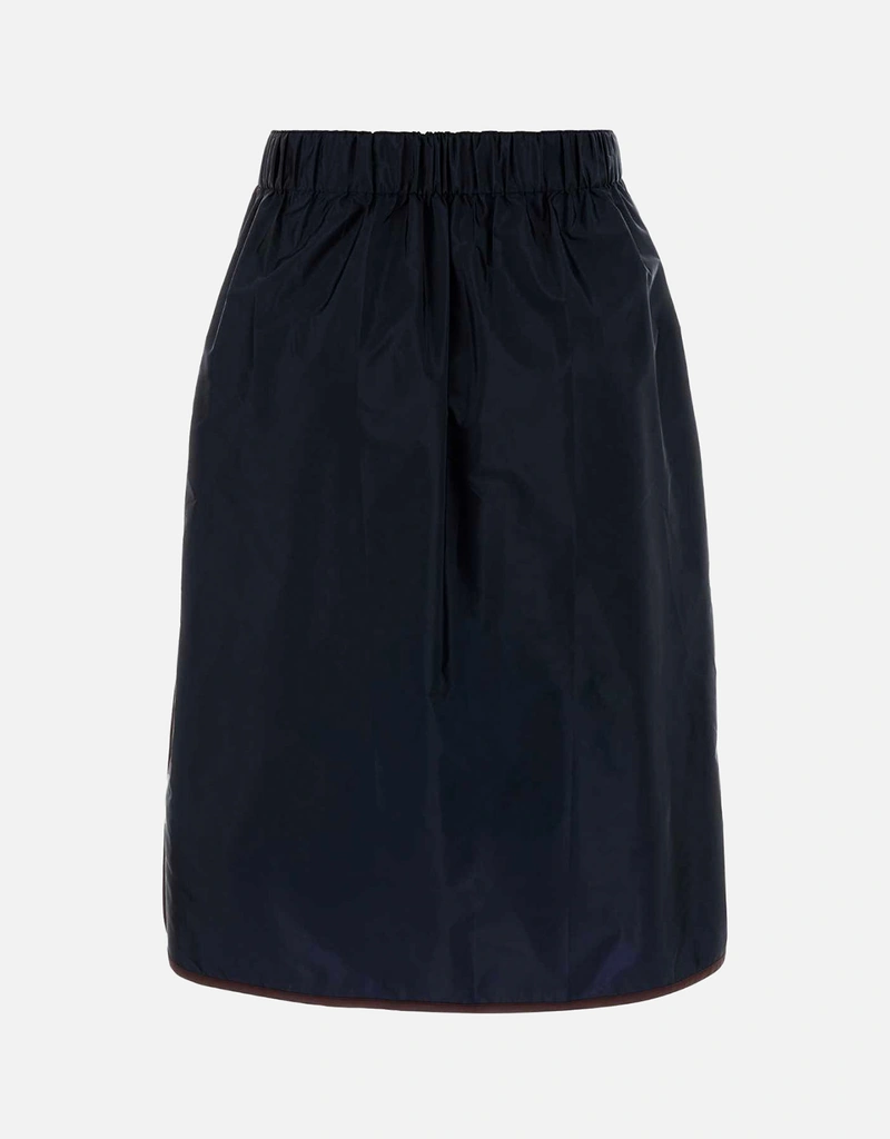 PRADA プラダ ブラック フレアスカート ナイロン PRADA/プラダ_Women通販 | フレア Re-Nylon スカート【送料無料