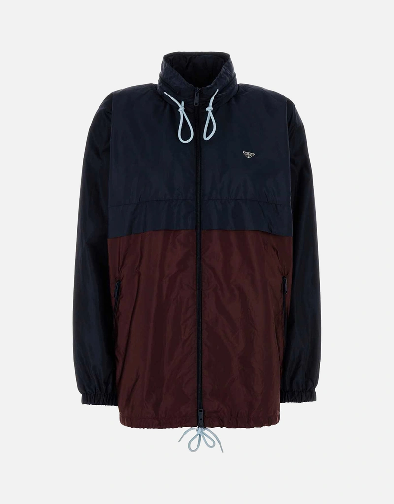 PRADA ナイロンジャケット ブルゾン Prada ライトウェイト再生ナイロンブルゾンジャケット (すべての新品