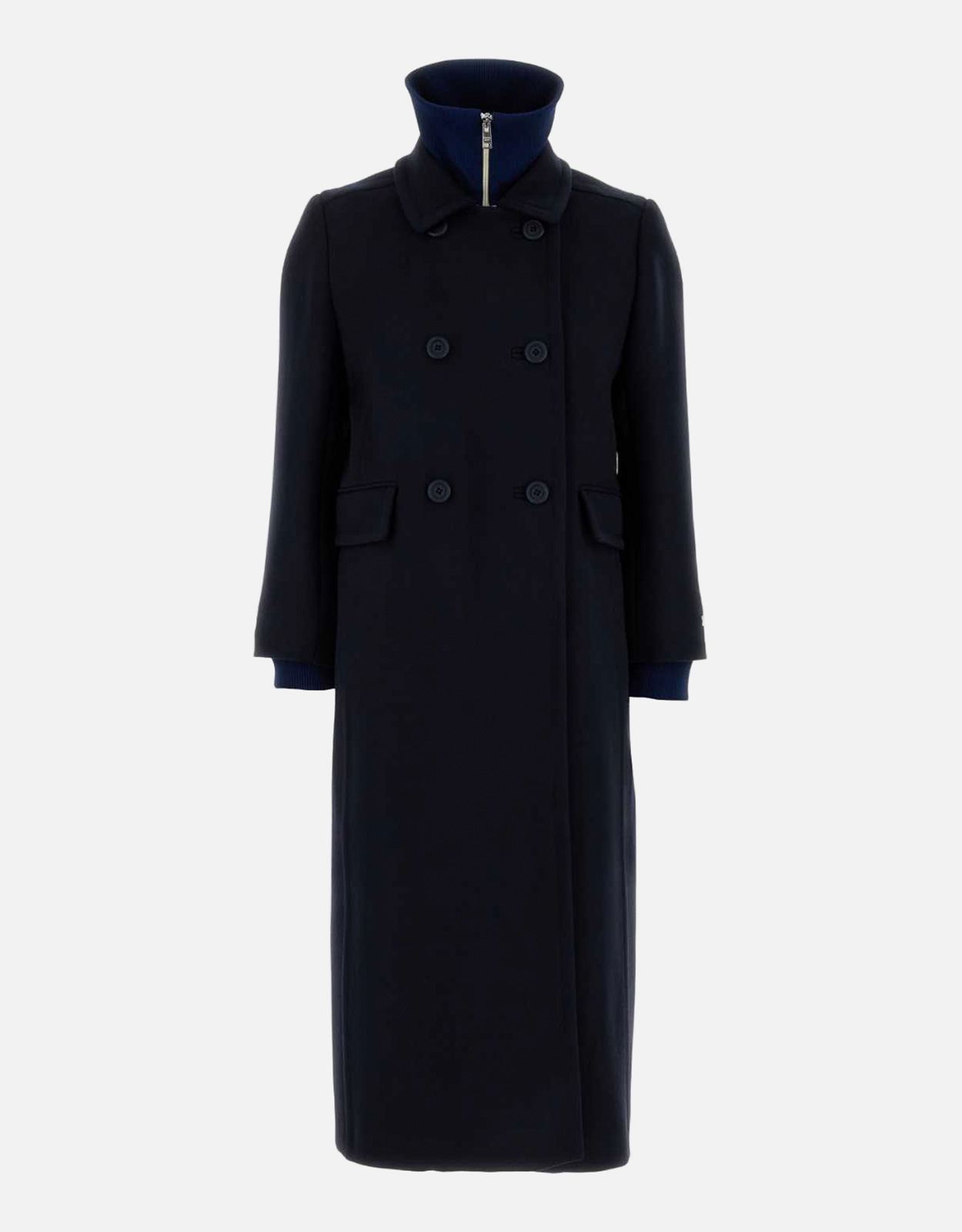 Prada シングルブレストバージンウールジャージーインサートストレート