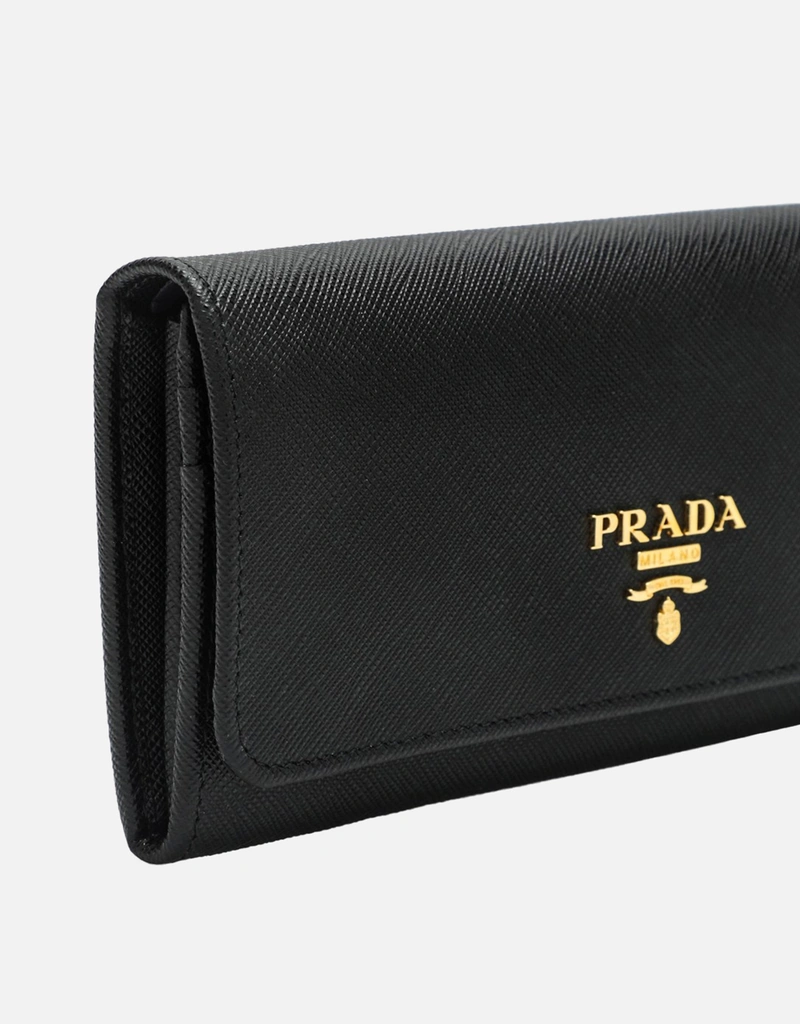 Prada ラージ サフィアーノ カーフレザー 財布 (財布とカードホルダー