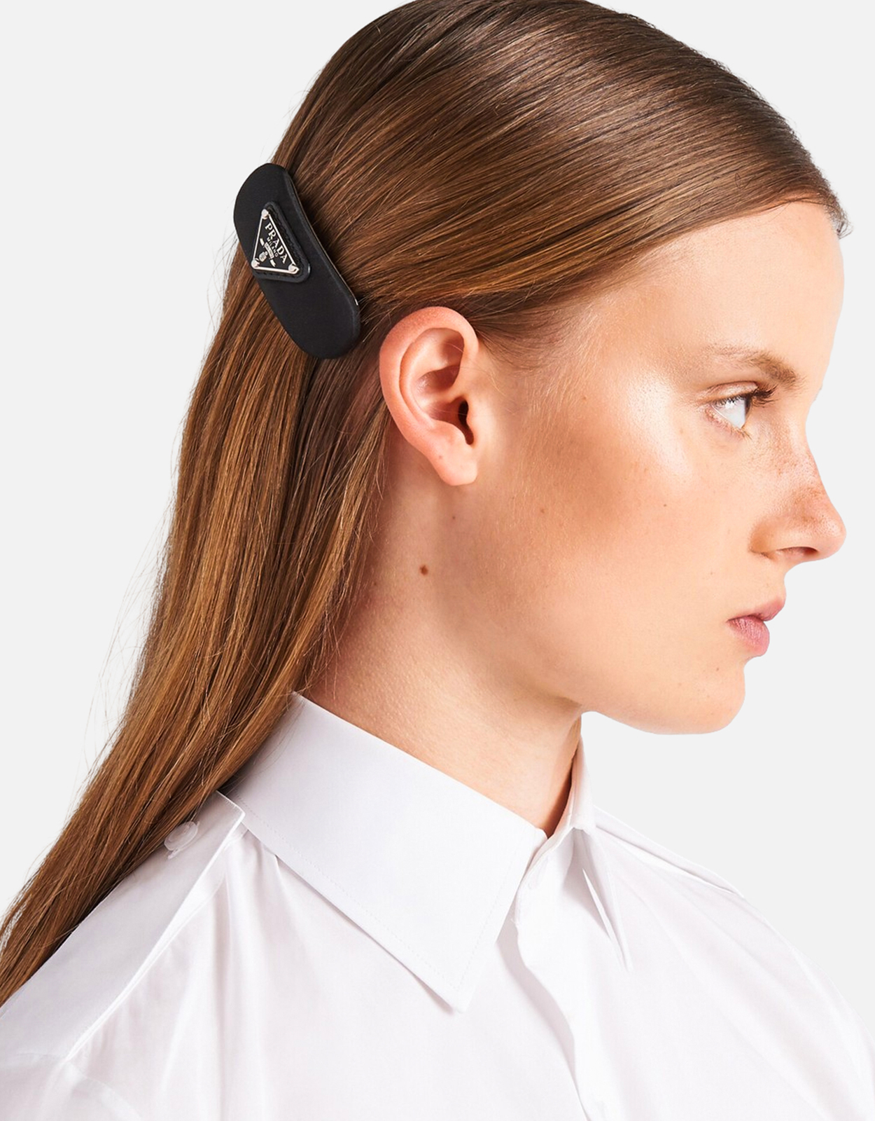 Prada リナイロン ヘアクリップ (ヘアアクセサリー) IFCHIC.COM