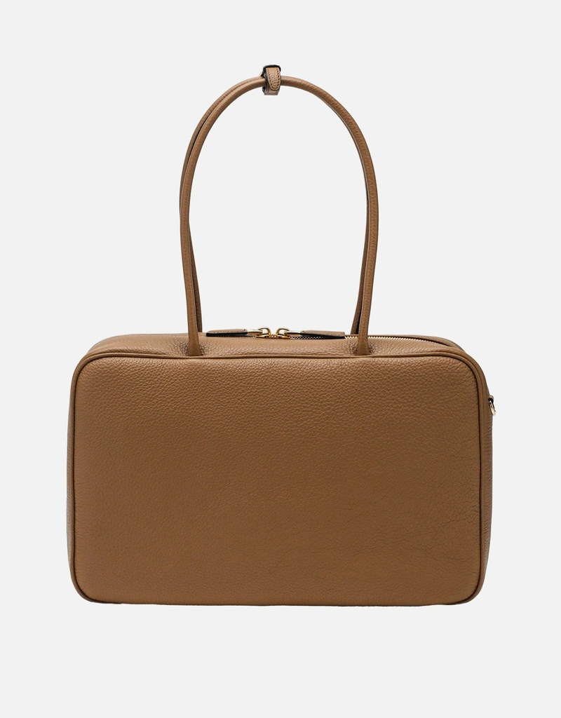 PRADA バッグ キャラメル Prada キャラメルレザー 大型ダッフルバッグ (すべての新品) IFCHIC.COM