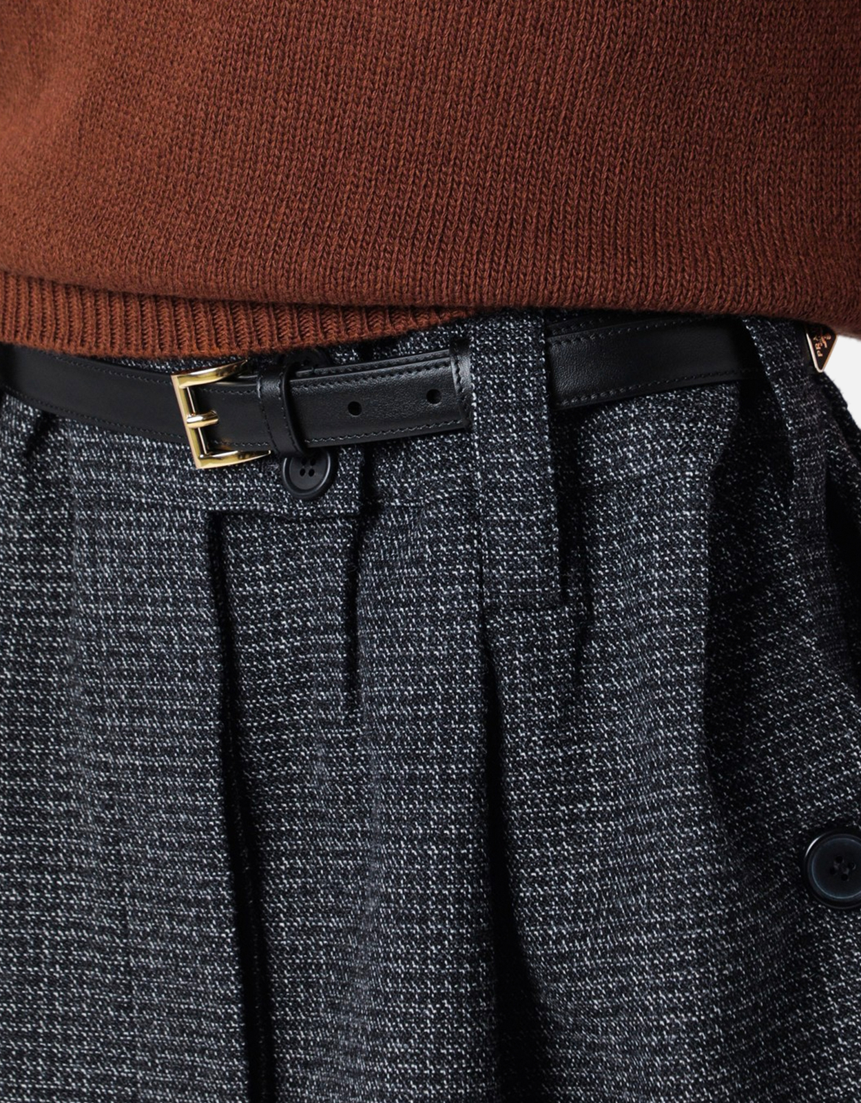 Prada レザーベルト (ベルト) IFCHIC.COM