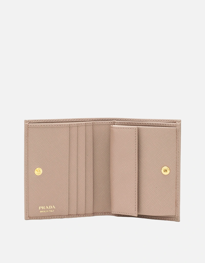 Prada スモール サフィアーノレザー ウォレット (財布とカードホルダー
