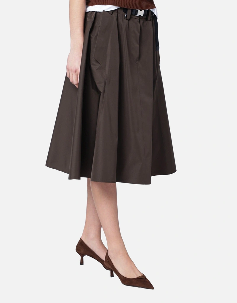 Prada テクニカルファブリックサークルスカート (ドレス) IFCHIC.COM