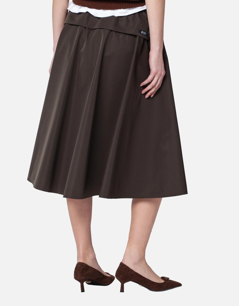 Prada テクニカルファブリックサークルスカート (ドレス) IFCHIC.COM