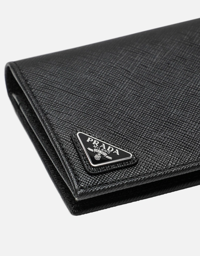 Prada メンズサフィアーノカーフレザーウォレット (アクセサリ,Wallets