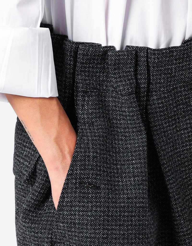 Prada ギンガムチェック初剪ウールミニスカート (ドレス) IFCHIC.COM