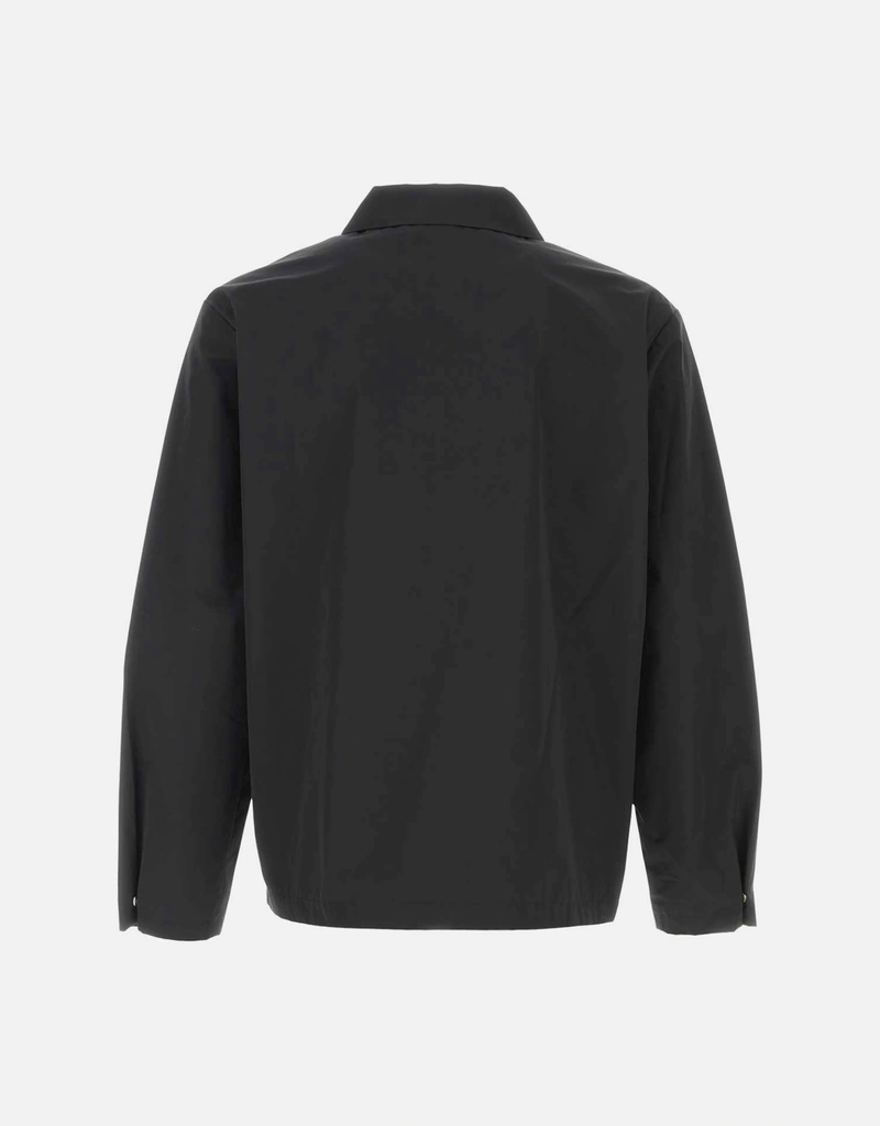 A.P.C. Men's Regis Logo Embroidery Overshirt () IFCHIC.COM