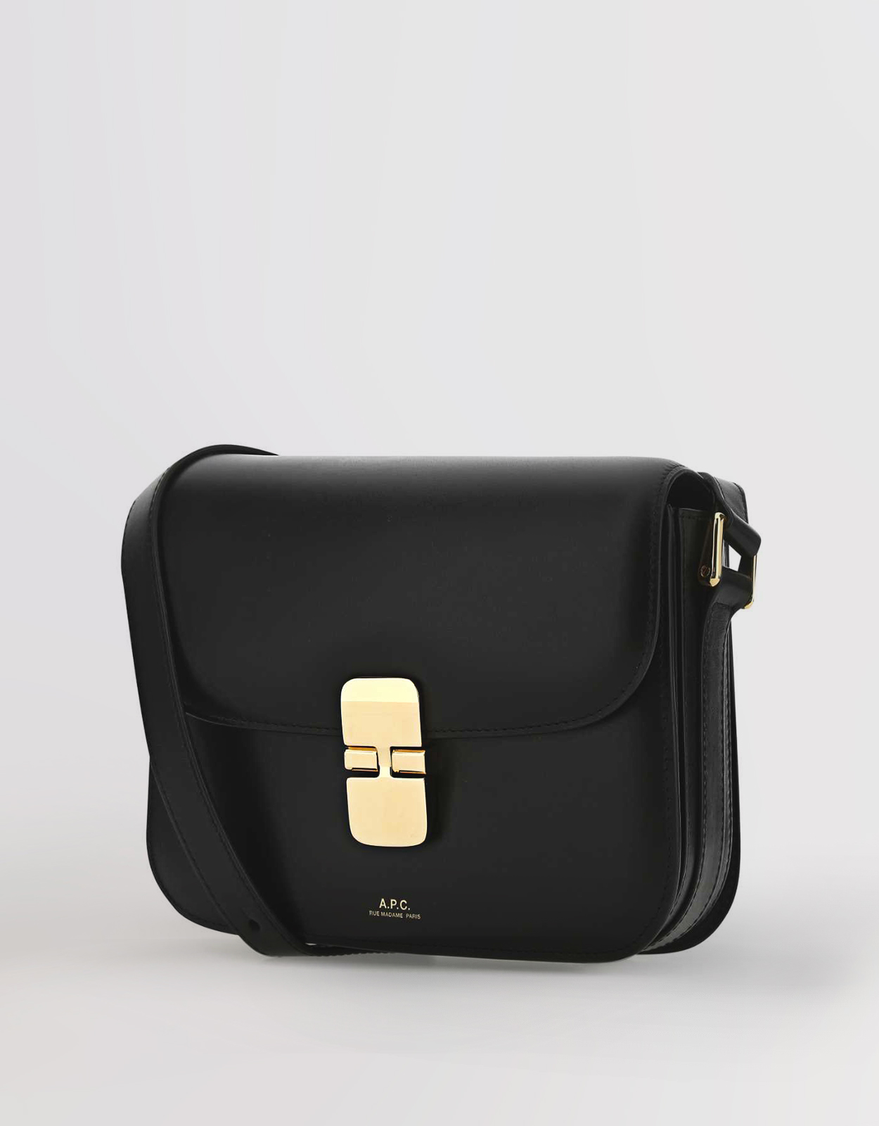 A.P.C. グレース小型牛革クロスボディバッグ (ショルダーバッグ