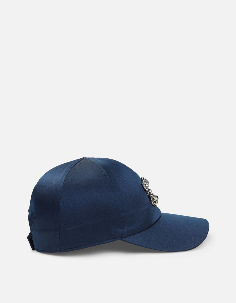 Roger Vivier Efflorescence Satin Baseball Cap (All New In) IFCHIC.COM