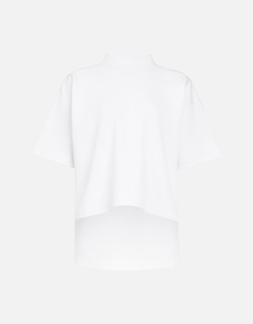 ALAÏA ボクシーコットンTシャツ (すべての新品) IFCHIC.COM