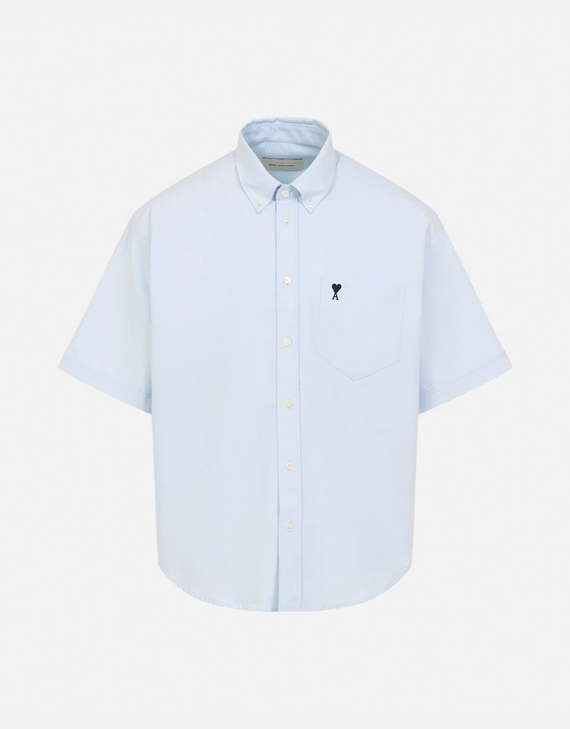 AMI Paris メンズBoxy半袖シャツ (すべての新品) IFCHIC.COM