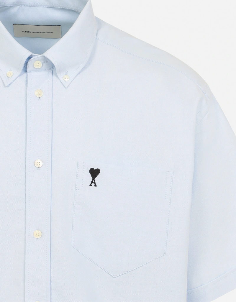 AMI Paris メンズBoxy半袖シャツ (すべての新品) IFCHIC.COM