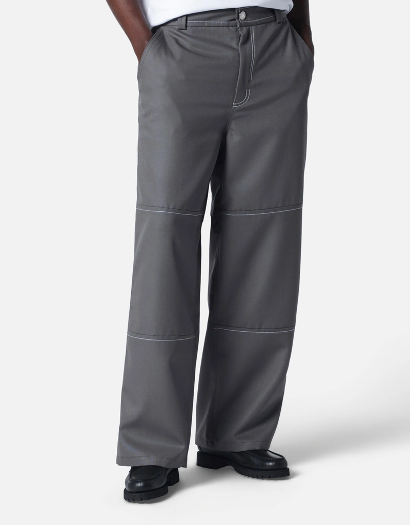 AMI Paris メンズウールワークウェアパンツ (すべての新品) IFCHIC.COM