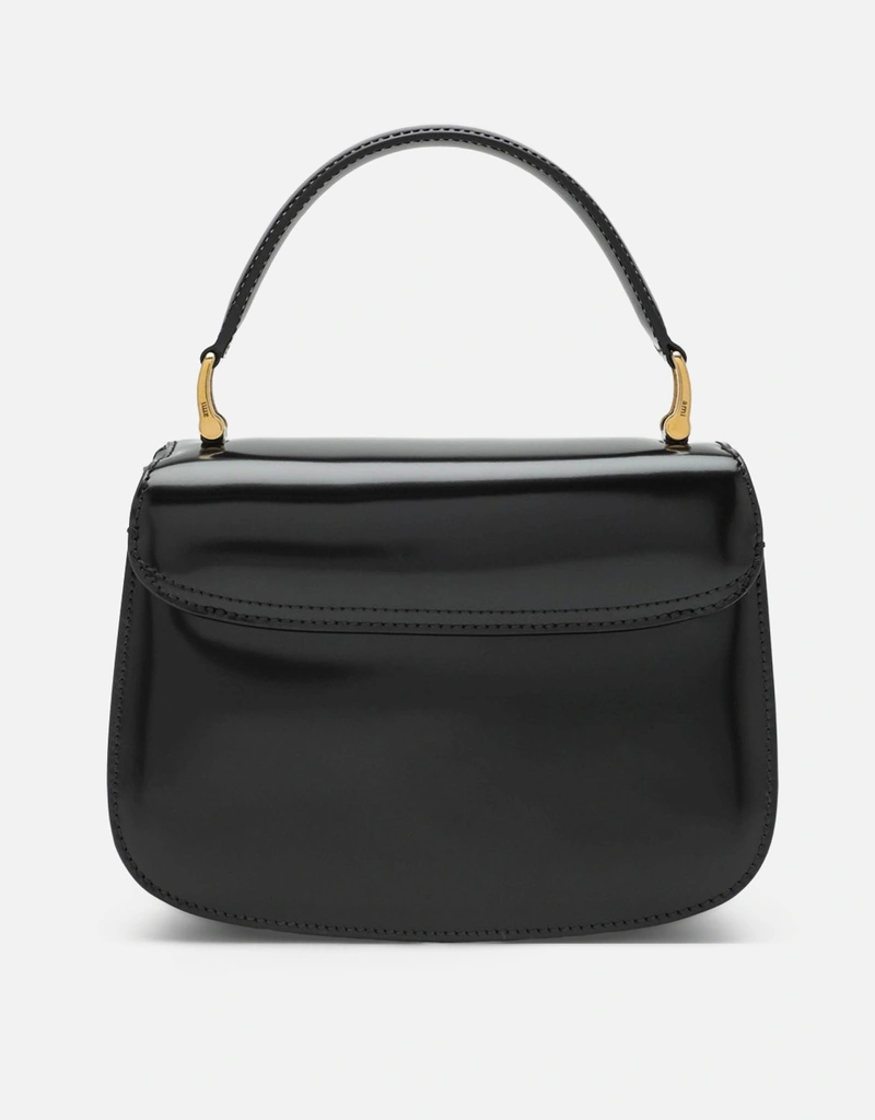 AMI Paris Paris Paris top-handle bag in black (All New In) IFCHIC.COM