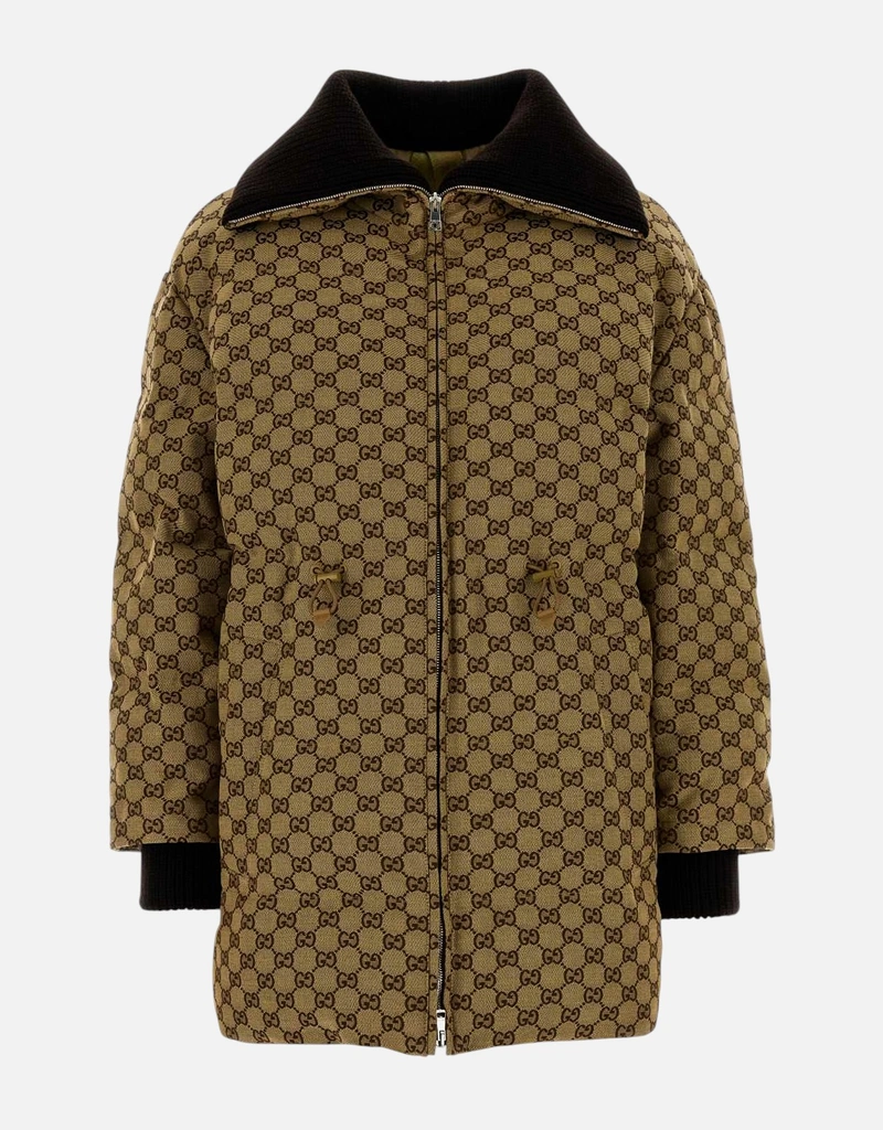 Gucci GGキャンバスパデッドジャケット (すべての新品) IFCHIC.COM