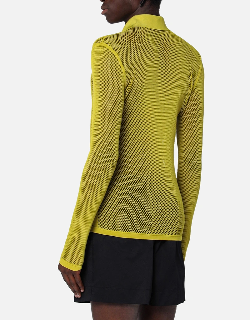 GUCCI ポロニット Gucci メンズ テクニカルニット ウール ポロ (シャツ) IFCHIC.COM