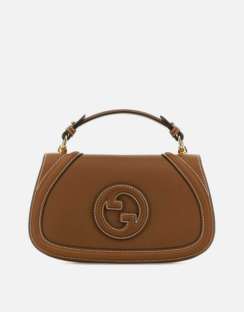 Gucci ブロンディミディアムスムースレザークロスボディバッグ
