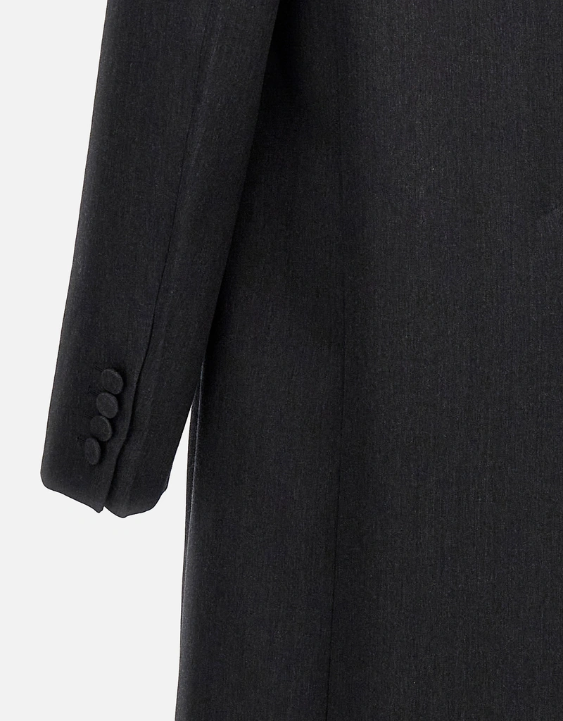 Gucci メンズロングダブルブレストウールコート (すべての新品) IFCHIC.COM