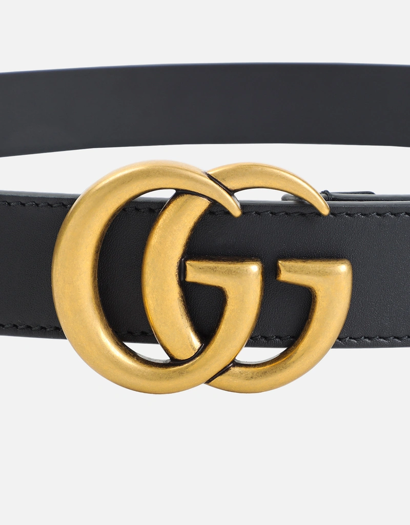Gucci メンズGG Marmont レザー細ベルト (すべての新品) IFCHIC.COM Gucci メンズGG Marmont レザー細ベルト (すべての新品) IFCHIC.COM