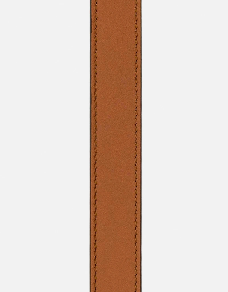 Gucci ブラウンスムースカーフスキンレザーベルト () IFCHIC.COM