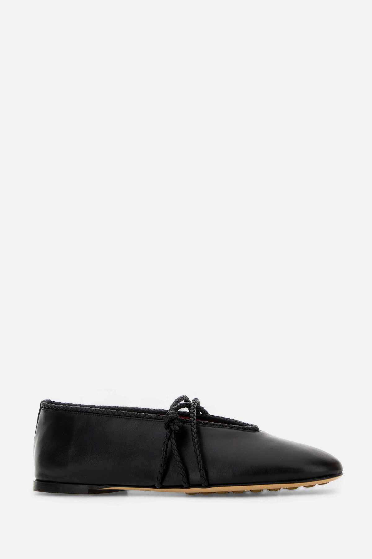 Katie バレリーナシューズ BLACK Bottega Veneta レザー メリージェーン バレリーナ () IFCHIC.COM