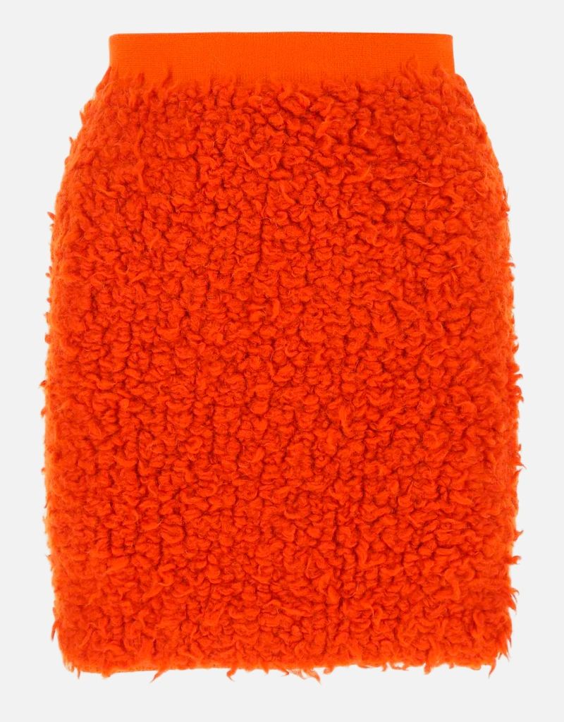 Bottega Veneta ウールモヘア混紡スカート () IFCHIC.COM