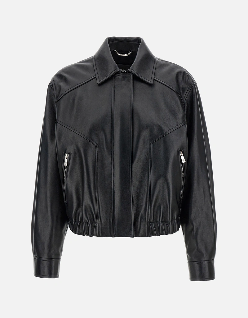 Versace レザー バッファローレザーブルゾン (すべての新品) IFCHIC.COM