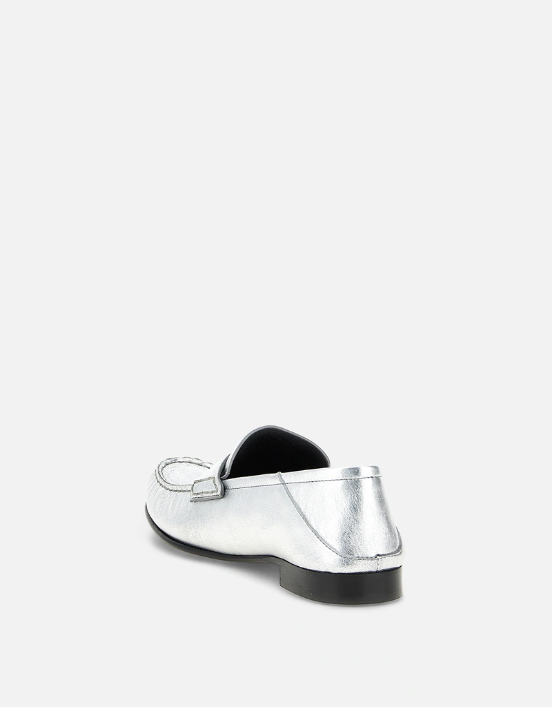 Versace 'La Medusa' ラミネートナッパレザー ローファー () IFCHIC.COM