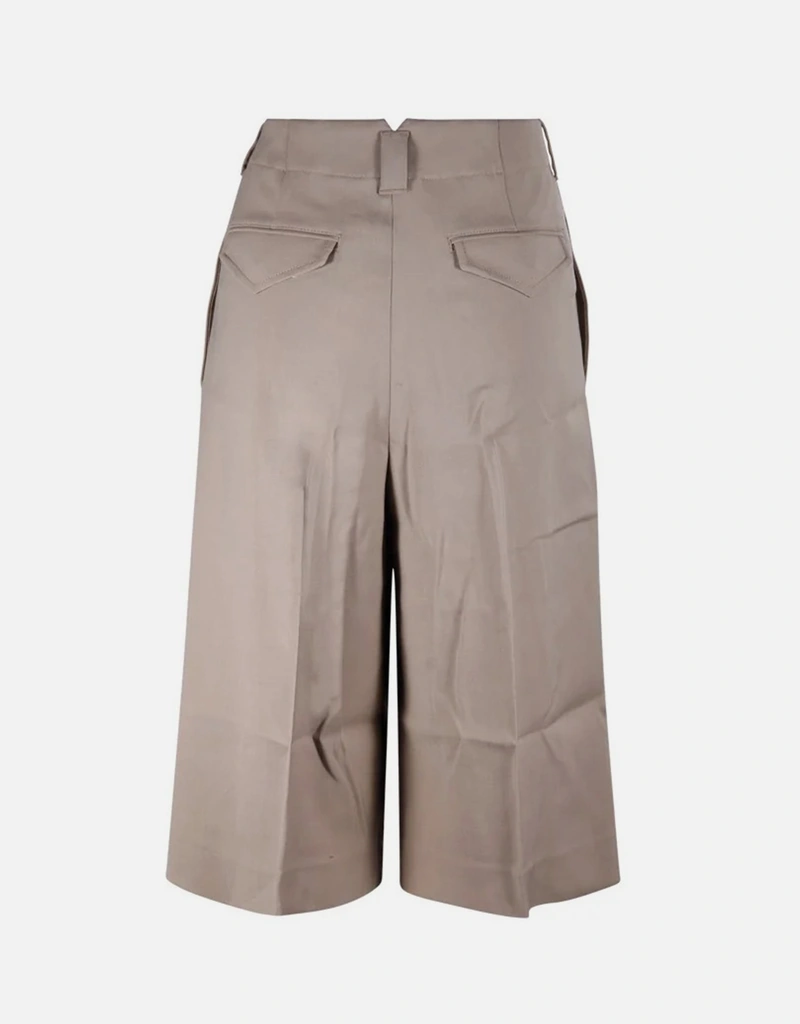 AMI Paris ユニセックスファイルハイウエスト膝丈ショーツ () IFCHIC.COM