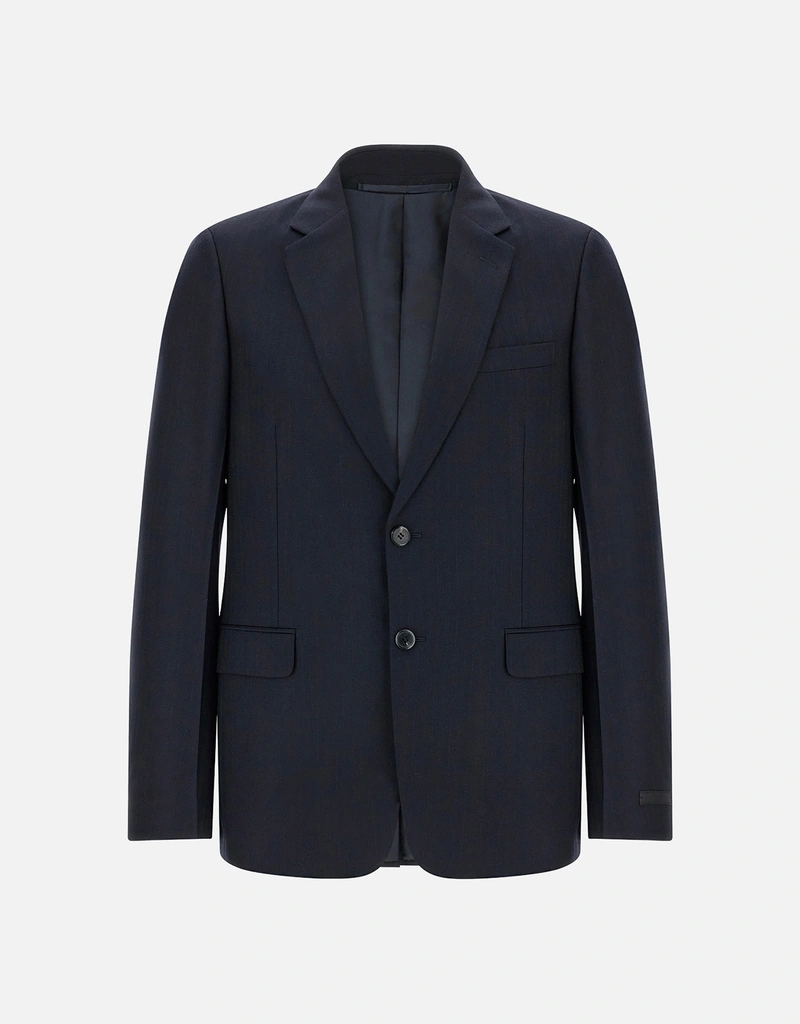 Prada メンズ カシミヤ＆ヴァージンウール スリムフィット ピン