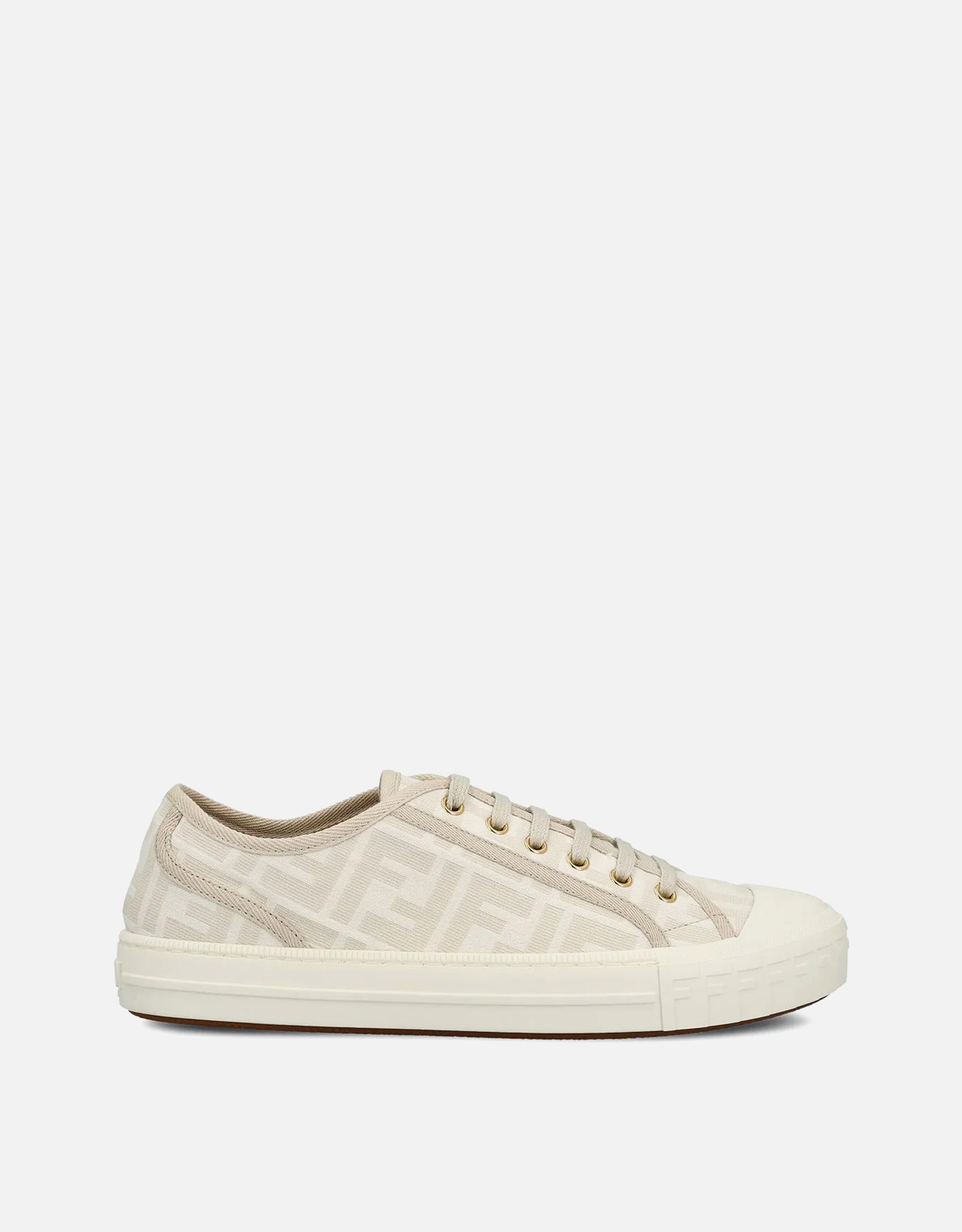 FENDI Fendi FF Jacquard Lace-Up Sneakers - IT 35.5　フェンディ FF ジャカード レースアップ スニーカー - IT 35.5