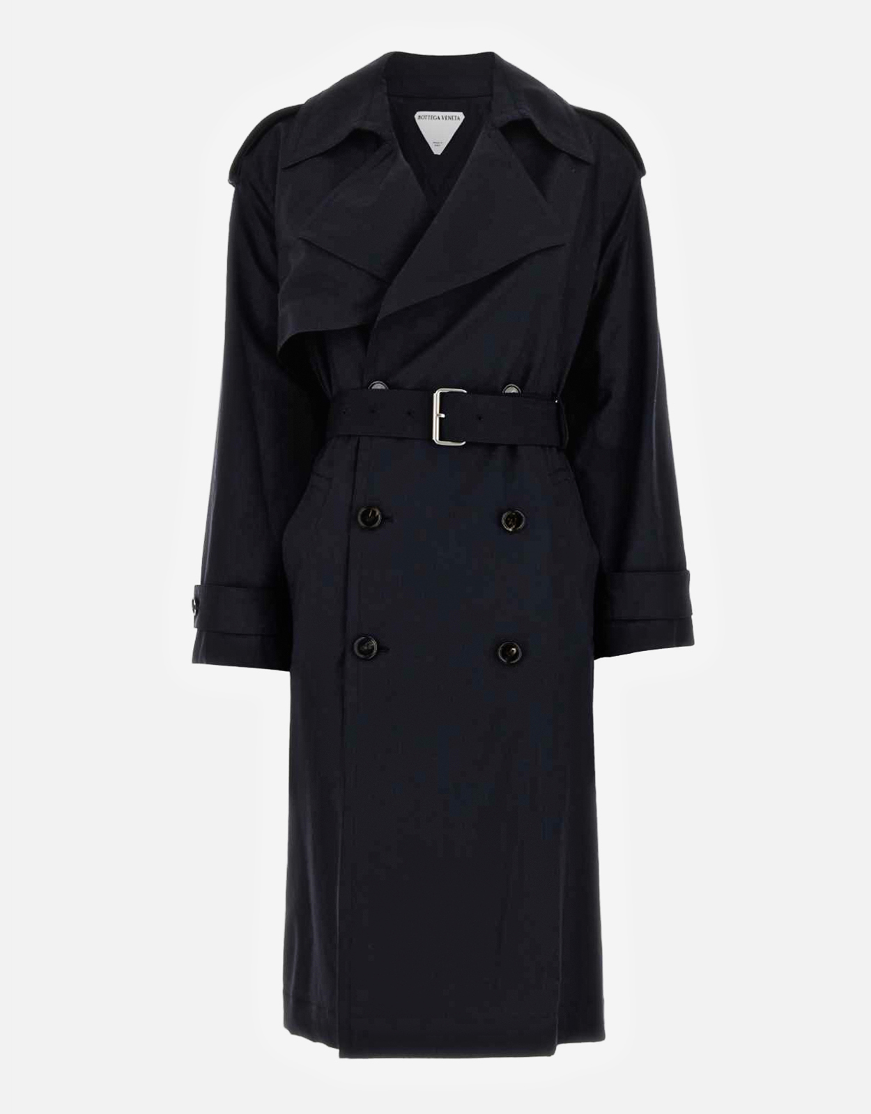 Bottega Veneta ファインウールトレンチコート () IFCHIC.COM