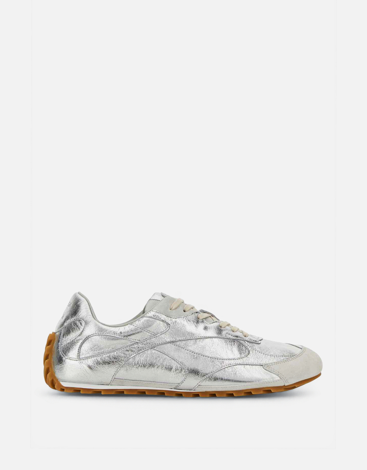 BOTTEGA VENETA Bottega Veneta Men's Orbit Flash Laminated Leather Suede Sneakers - IT 40　ボッテガ ヴェネタ メンズ オービット フラッシュ ラミネート レザー スエード スニーカー