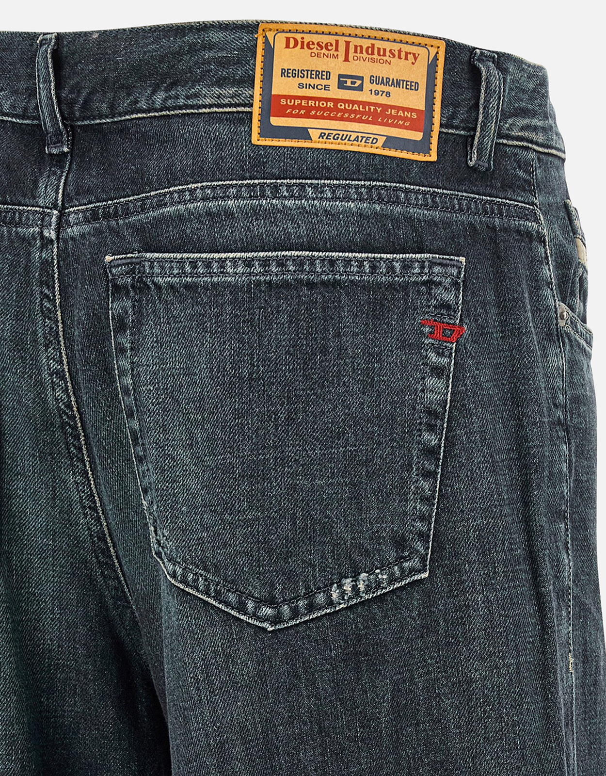 Diesel 1978 D-Akemiデニムワイドレッグフレアジーンズ (すべての新品